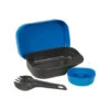 Kit Piatti E Posate Camp-A-Box Light Azure -Esploratori Outdoor camp a box light azure