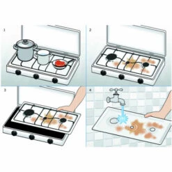 Parker® Fornello A Gas 3F Inox -Esploratori Outdoor fornello a gas inox 300 3