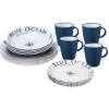Brunner Lunch Box Blue Ocean -Esploratori Outdoor lunch box blue ocean