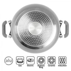 Pentole Brunner Fusion 7+1 Ø 22 -Esploratori Outdoor pentole brunner fusion 71 o 22 chiusura magnetica fondo ceramica antiaderente gas elettrico induzione 5