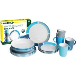Lunch Box Brunner Aquarius -Esploratori Outdoor set piatti lunch box aquarius 1
