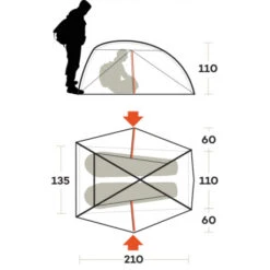 Tenda Ferrino Nemesi 2 PRO 12 Tenda Ferrino Nemesi 2 PRO -Esploratori Outdoor tenda ferrino nemesi 2 pro leggera intuitiva struttura interna rapido montaggio hiker ciclismo 4