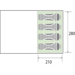 Tenda Brunner Pure 4 -Esploratori Outdoor tenda pure 4 8